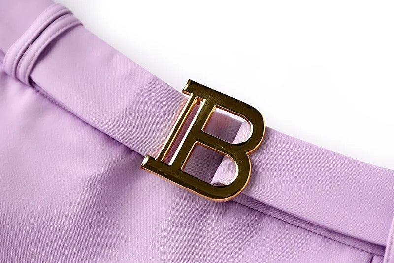 Boss Babe Fresh Lilac 2PCS Blazer Suit