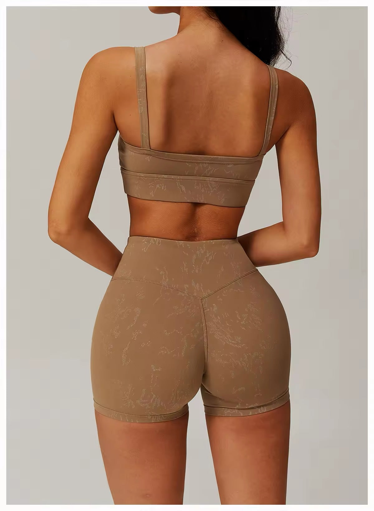 Dajana 2 Pieces Sportswear Printed Yoga Set