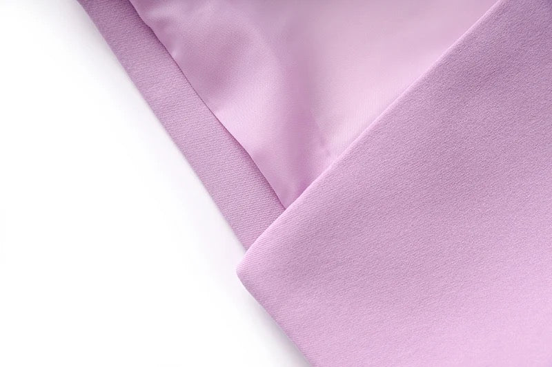 Boss Babe Fresh Lilac 2PCS Blazer Suit