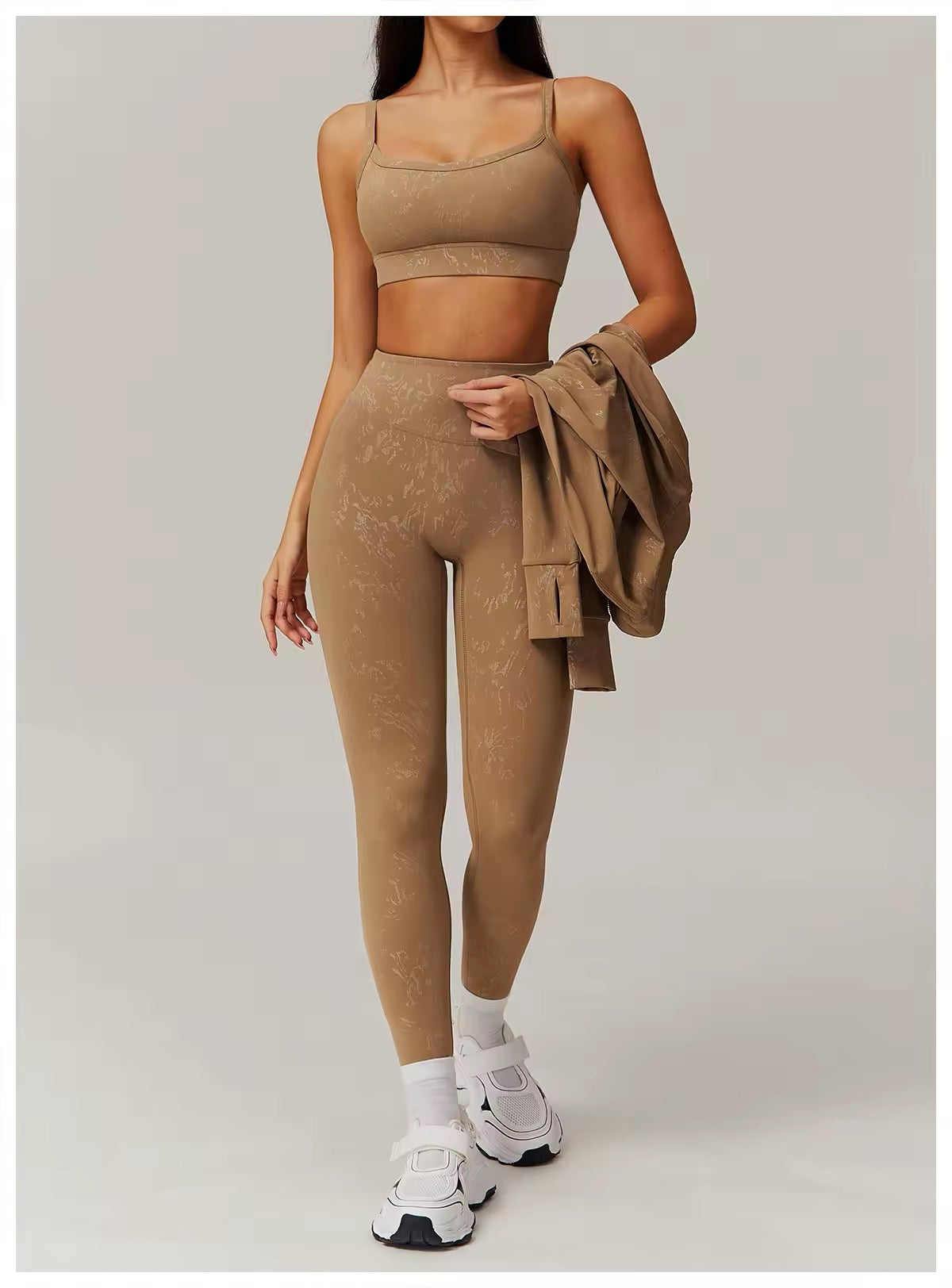 Dajana 2 Pieces Sportswear Printed Yoga Set