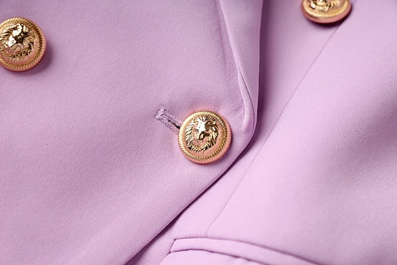 Boss Babe Fresh Lilac 2PCS Blazer Suit