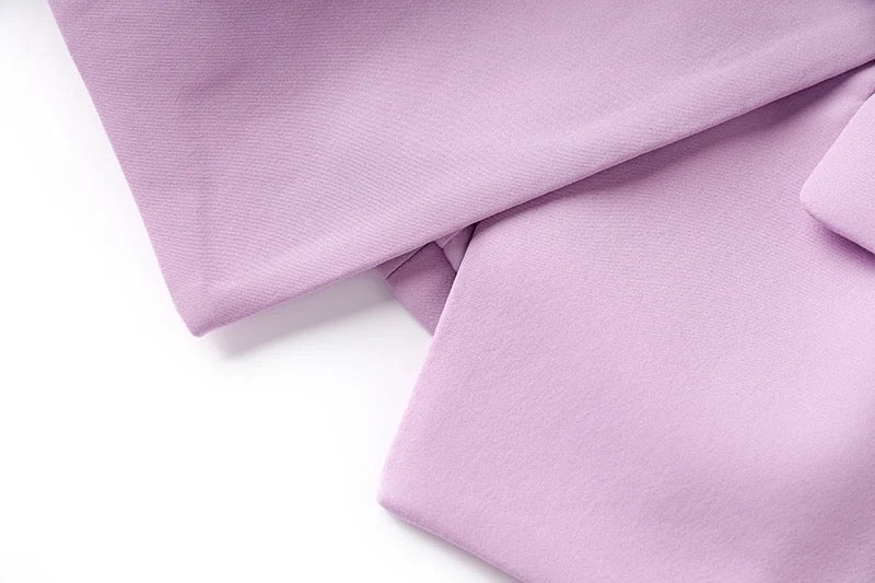 Boss Babe Fresh Lilac 2PCS Blazer Suit