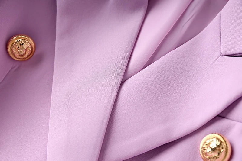 Boss Babe Fresh Lilac 2PCS Blazer Suit