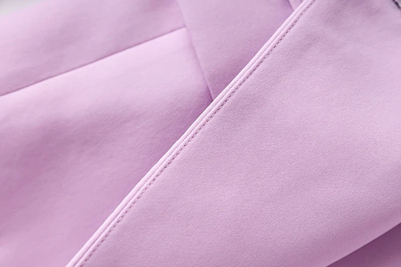 Boss Babe Fresh Lilac 2PCS Blazer Suit