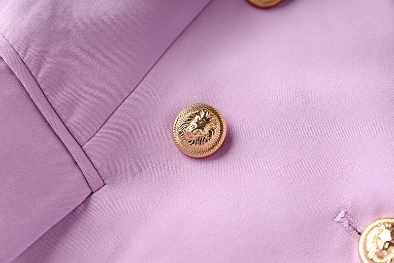 Boss Babe Fresh Lilac 2PCS Blazer Suit