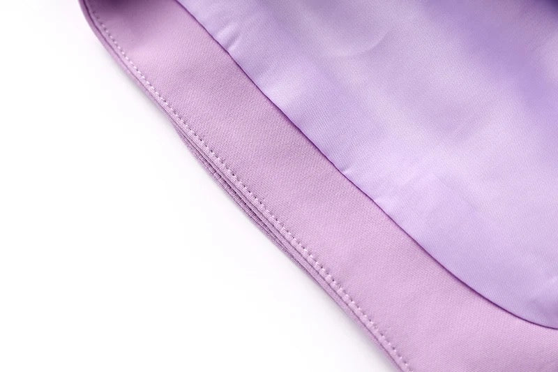 Boss Babe Fresh Lilac 2PCS Blazer Suit