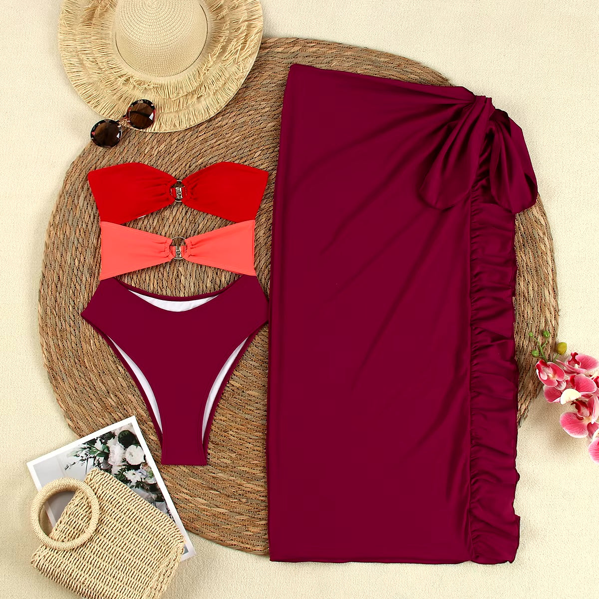 Luna bathing suit set