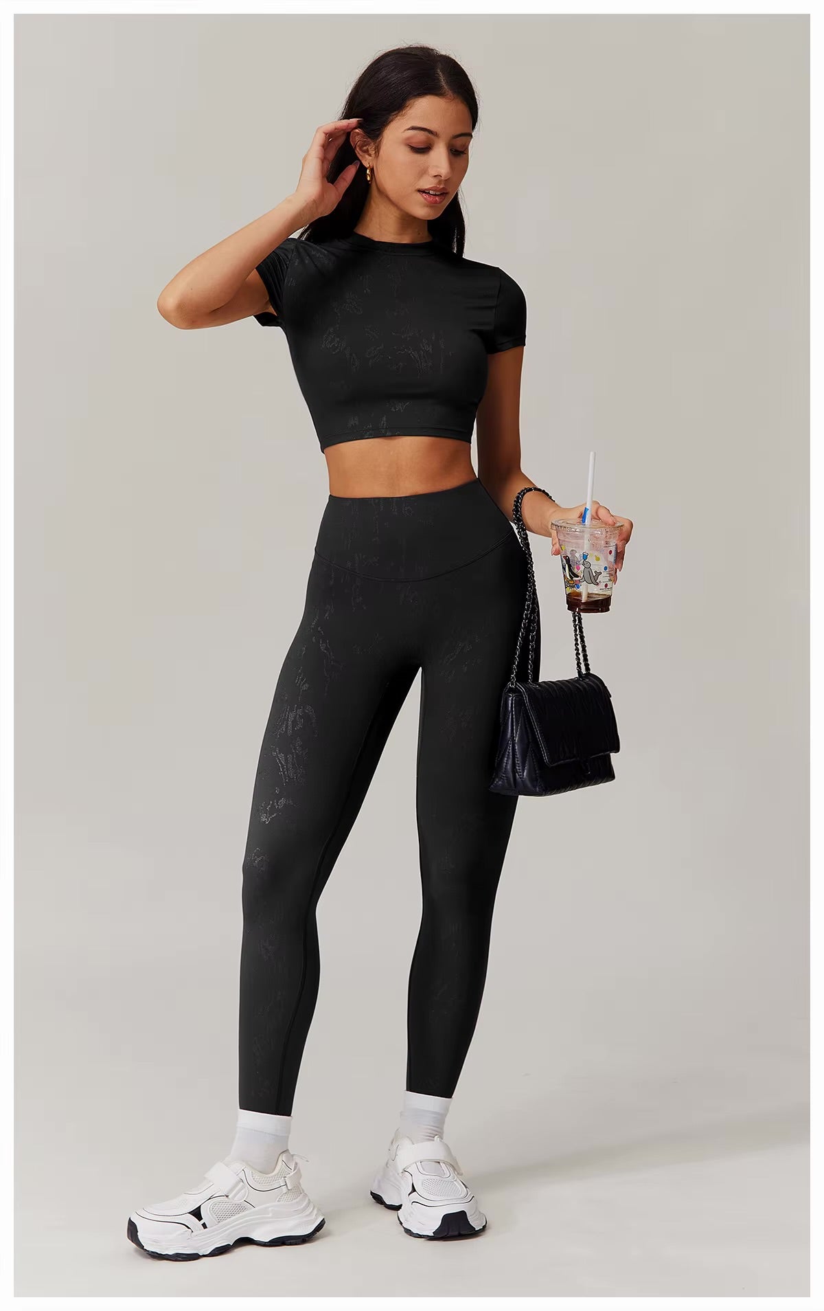 Dajana 2 Pieces Sportswear Printed Sport Set