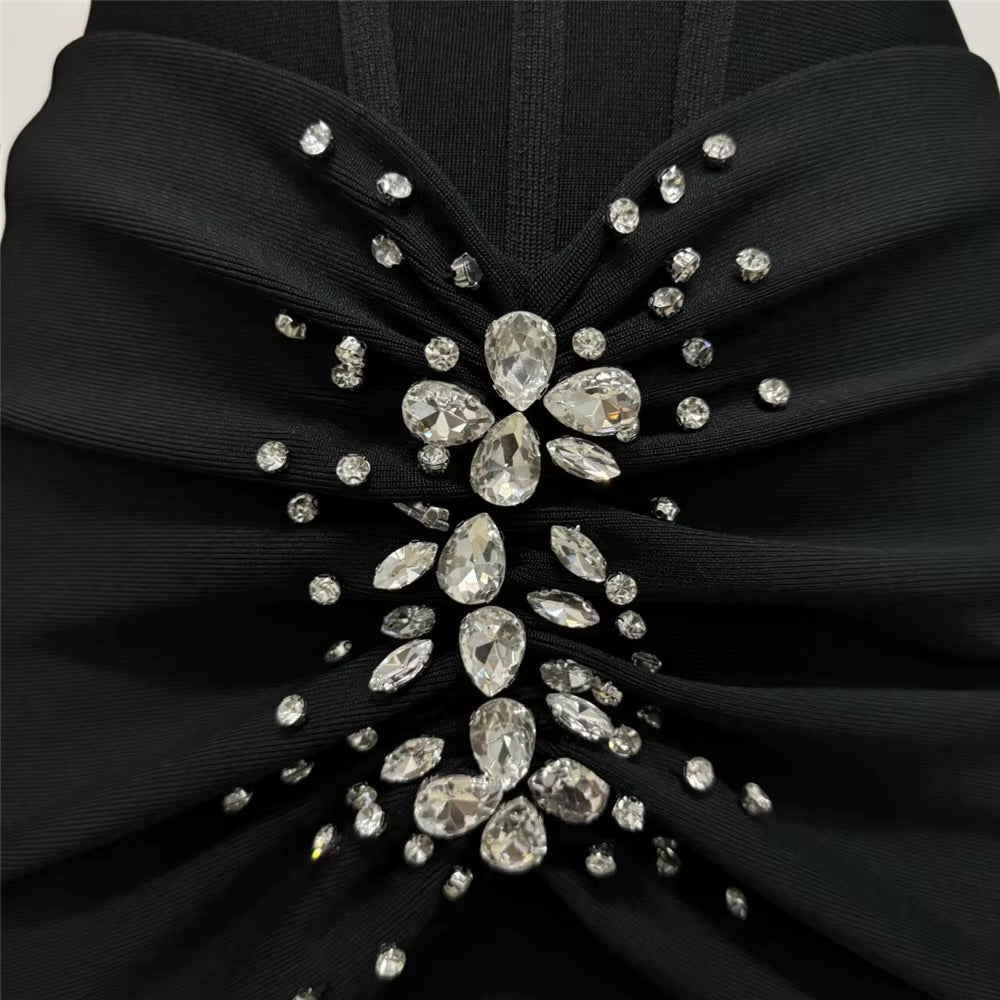 Boss Babe Beading Bandage Dress