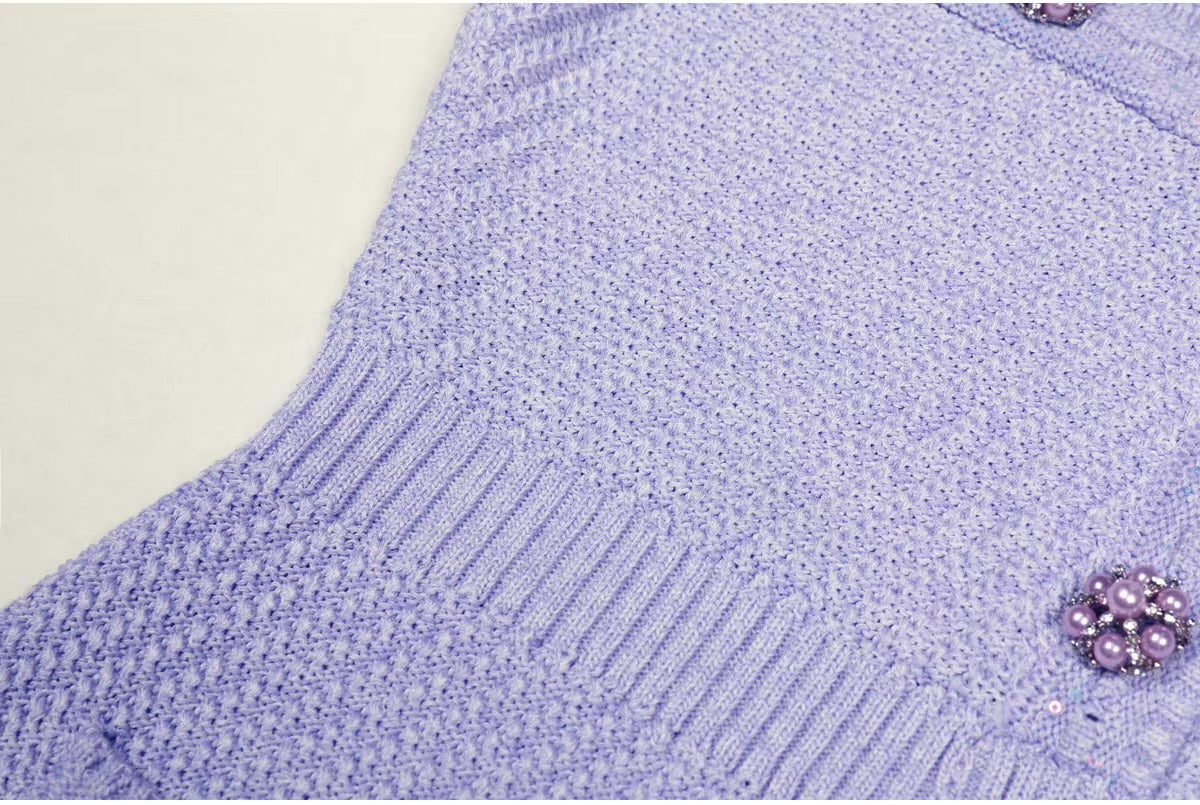 Boss Babe Knitted Crystal Dress