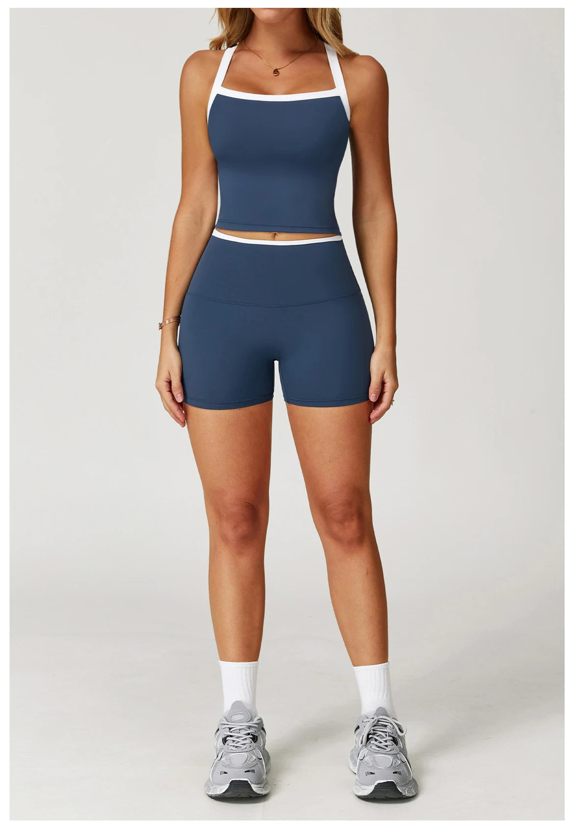 Olivia 2PCS Yoga Set with Sport Shorts
