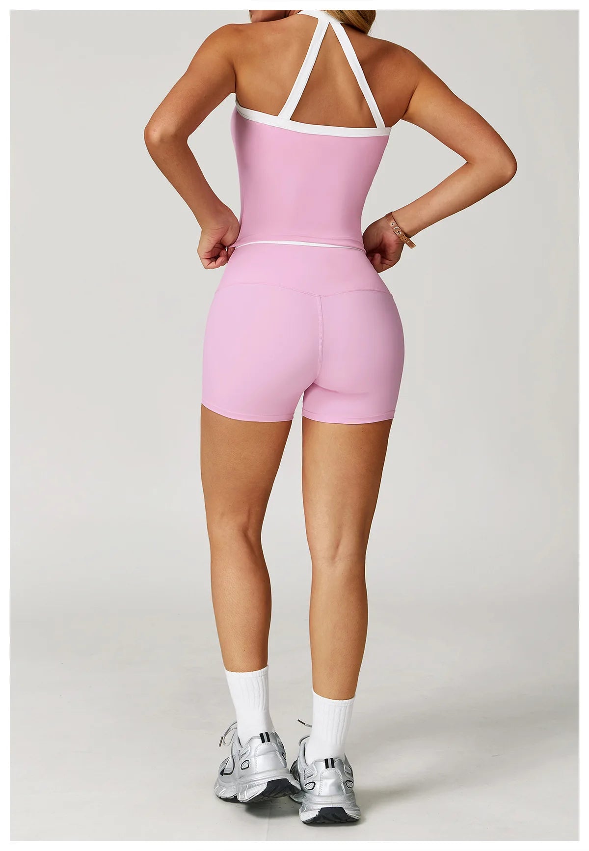 Olivia 2PCS Yoga Set with Sport Shorts