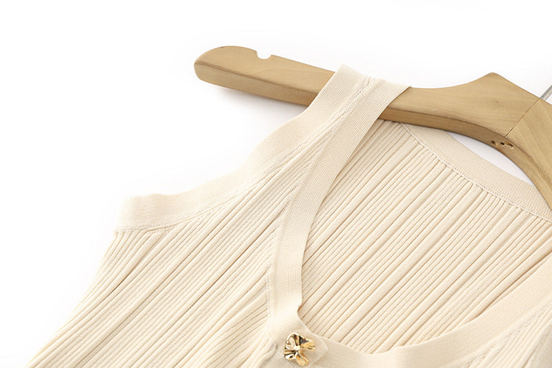 Boss Babe U-neckline Sleeveless Fit And Flare Dress