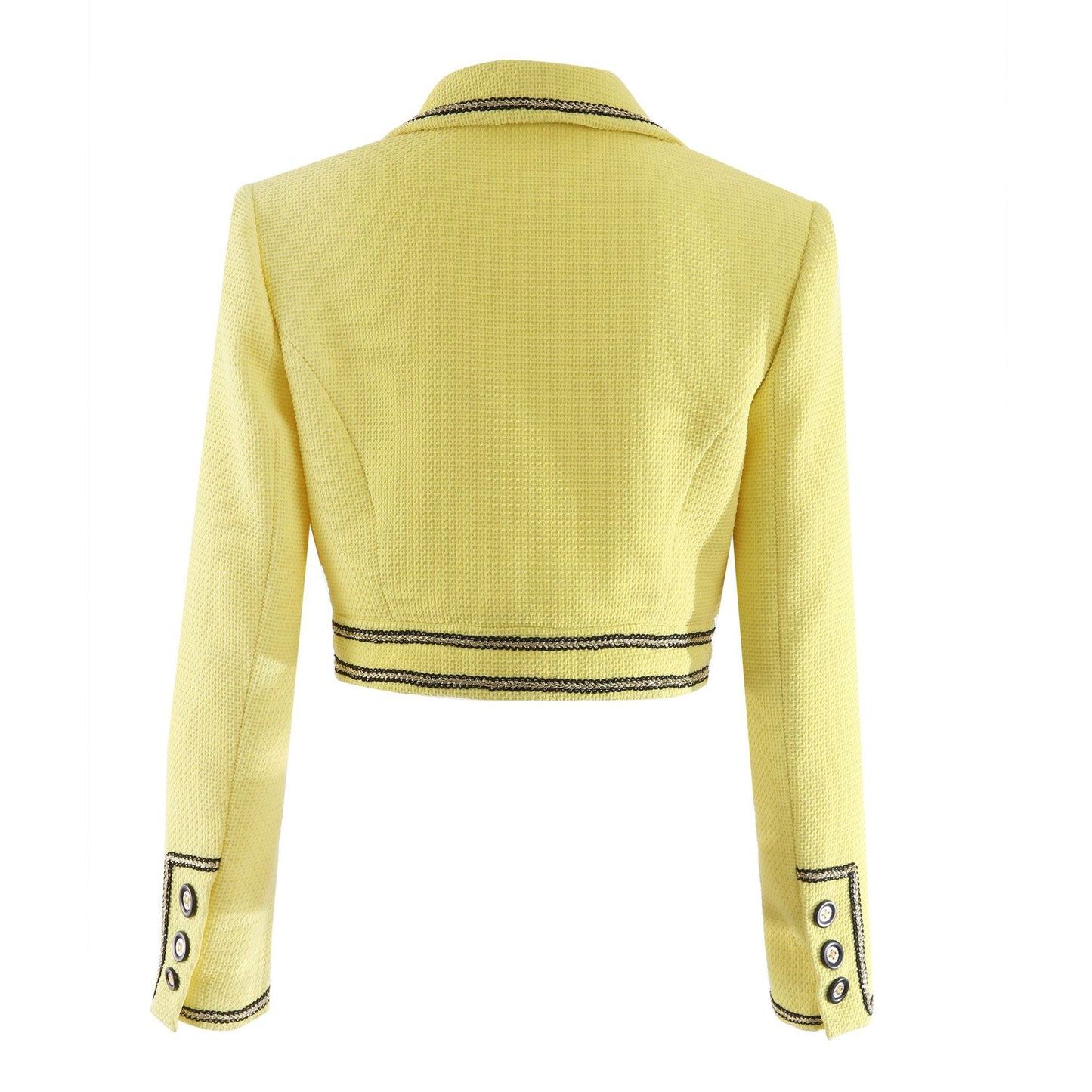 Boss Babe High-end French Vintage All-match Tweed Short Jacket