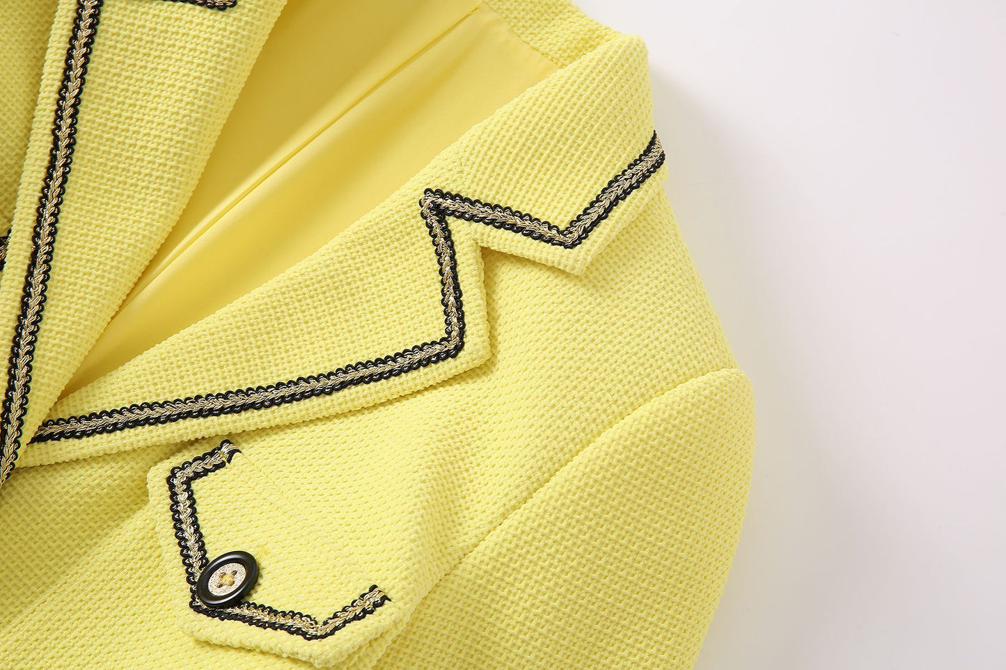 Boss Babe High-end French Vintage All-match Tweed Short Jacket