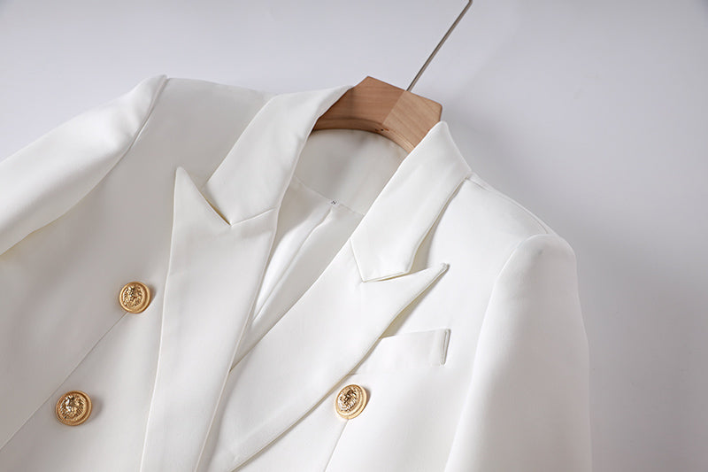 Boss Babe White Blazer Suits
