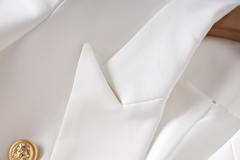 Boss Babe White Blazer Suits