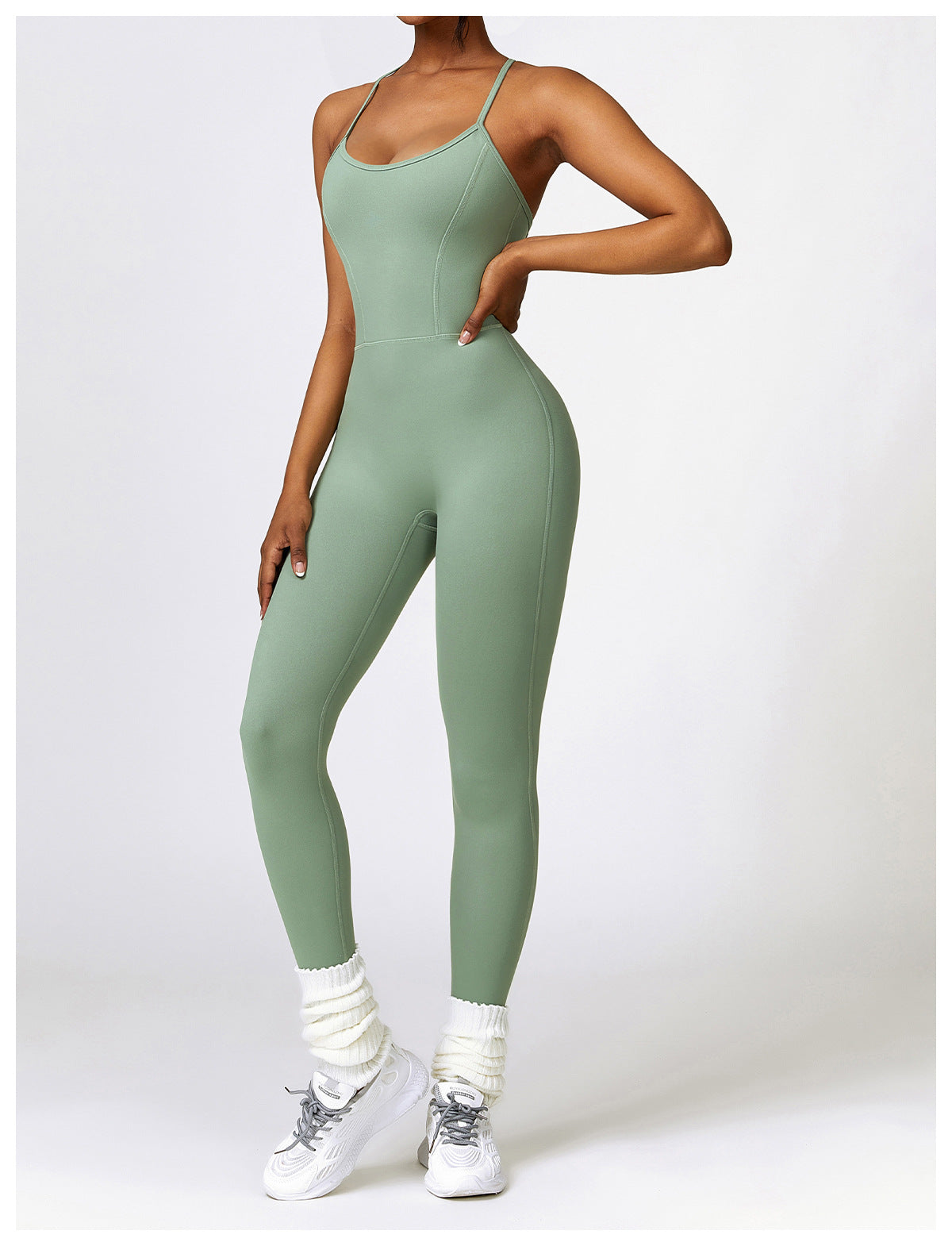 Maris long Tracksuit Yoga Set Jumpsuit
