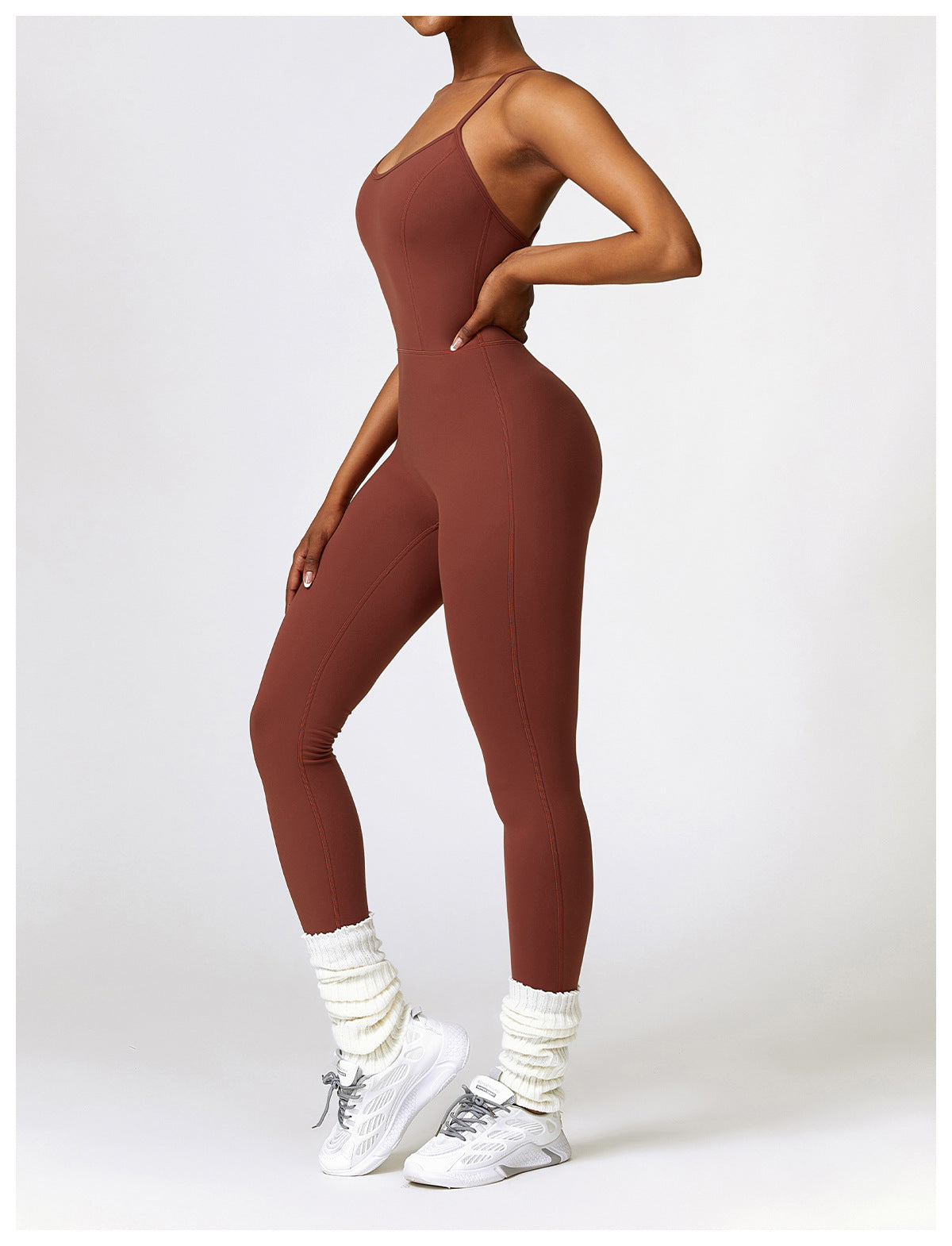 Maris long Tracksuit Yoga Set Jumpsuit