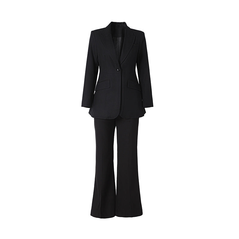 Boss Babe Finework Superior Style New Fall Thick Fabric 2PCS Lady Suit