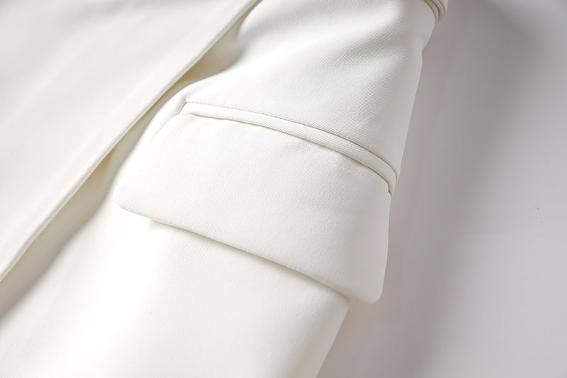 Boss Babe White Blazer Suits