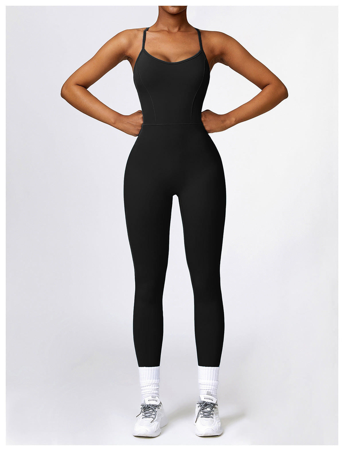 Maris long Tracksuit Yoga Set Jumpsuit