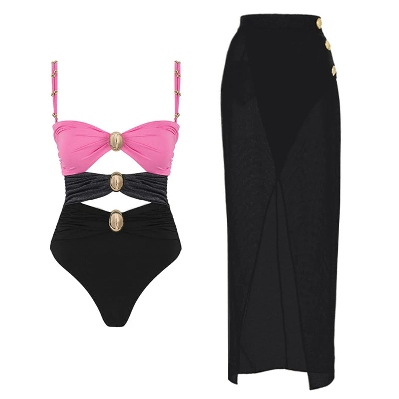 Natalie Bathing Suit & Cover