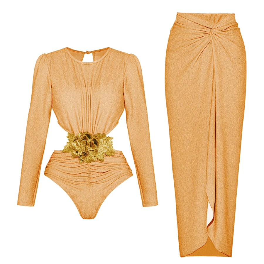 Camila Bathing suit & Cover