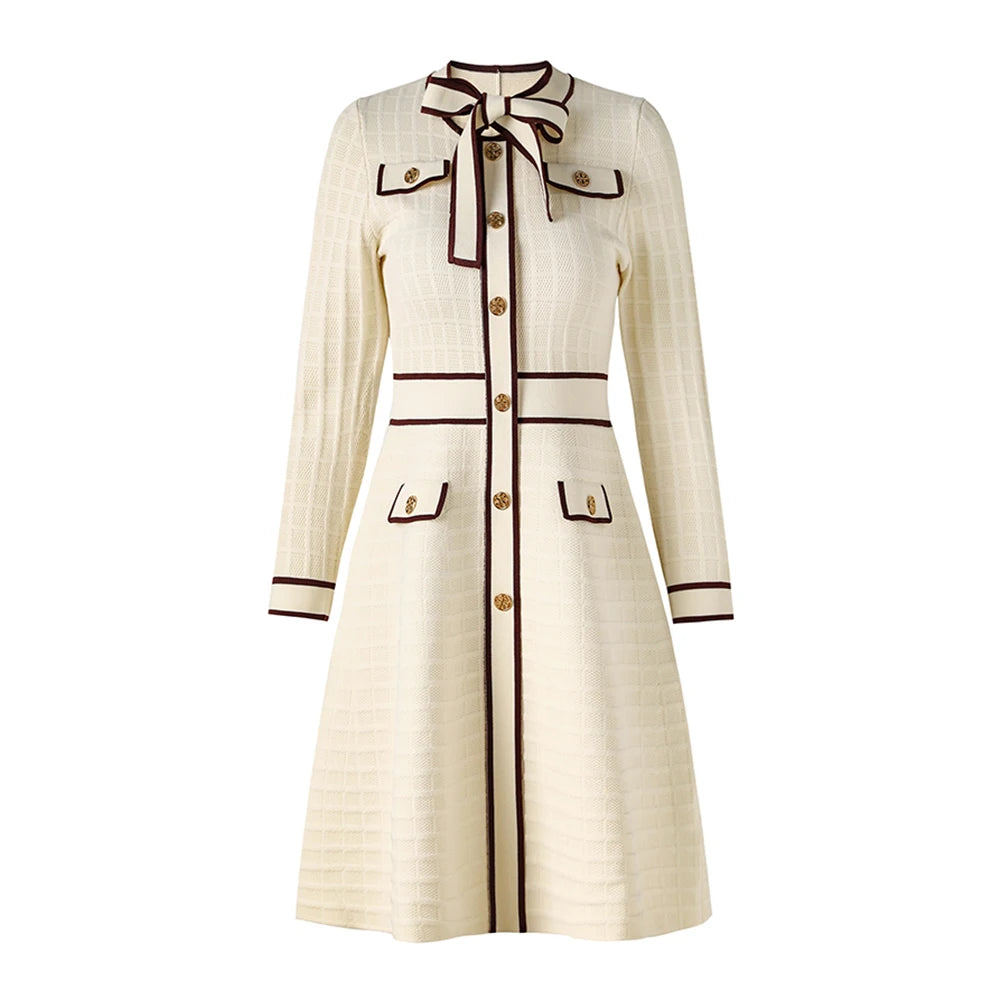 Boss Babe Casual A-line Knitting Dress