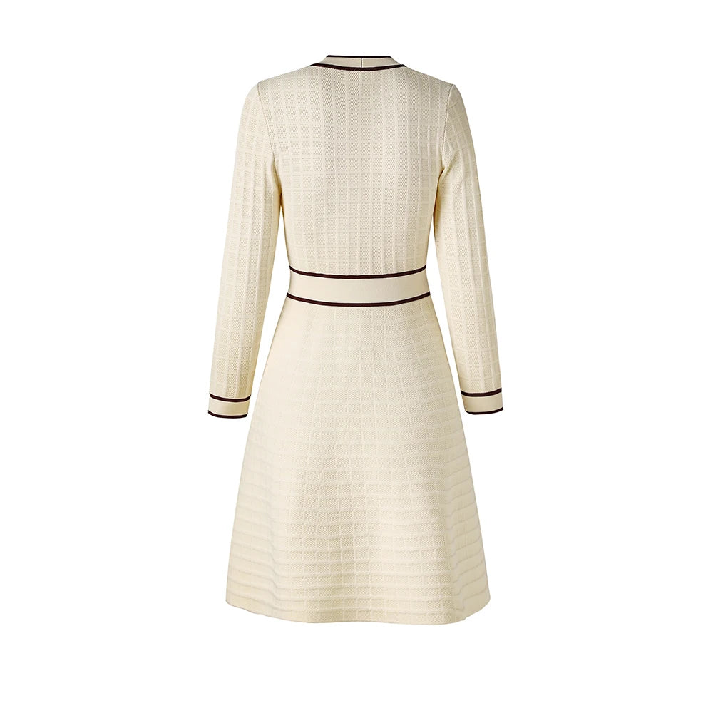 Boss Babe Casual A-line Knitting Dress