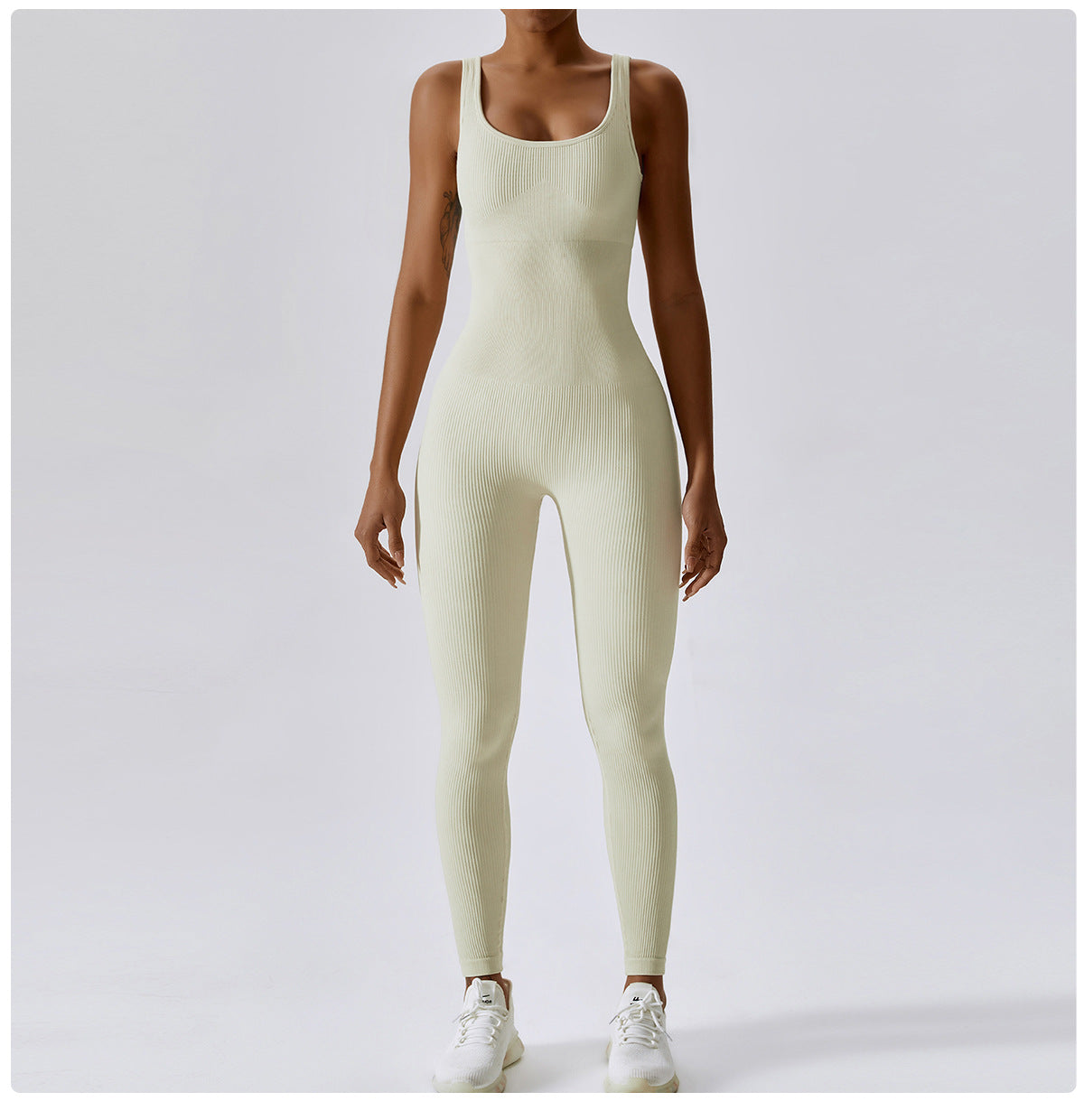 Spring Seamless One-Piece Jumpsuit