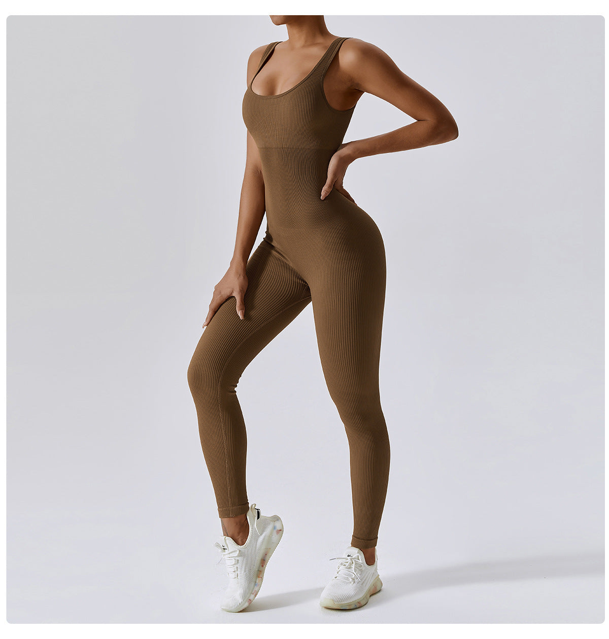 Spring Seamless One-Piece Jumpsuit