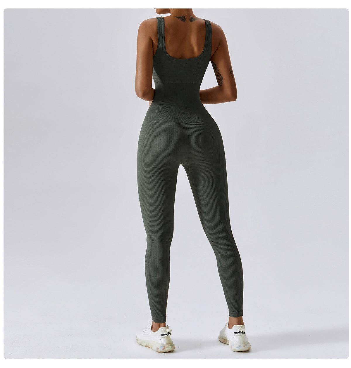 Spring Seamless One-Piece Jumpsuit