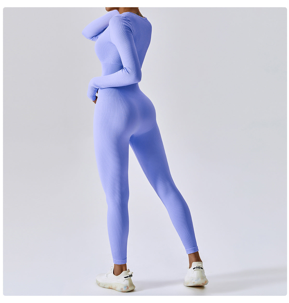 Tight Long Sleeve Yoga Jumpsuit