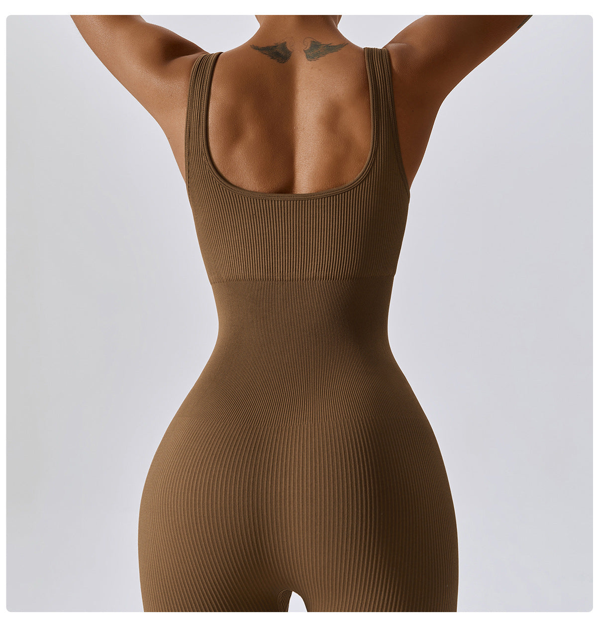 Spring Seamless One-Piece Jumpsuit