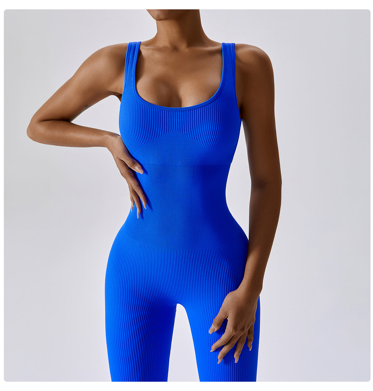 Spring Seamless One-Piece Jumpsuit