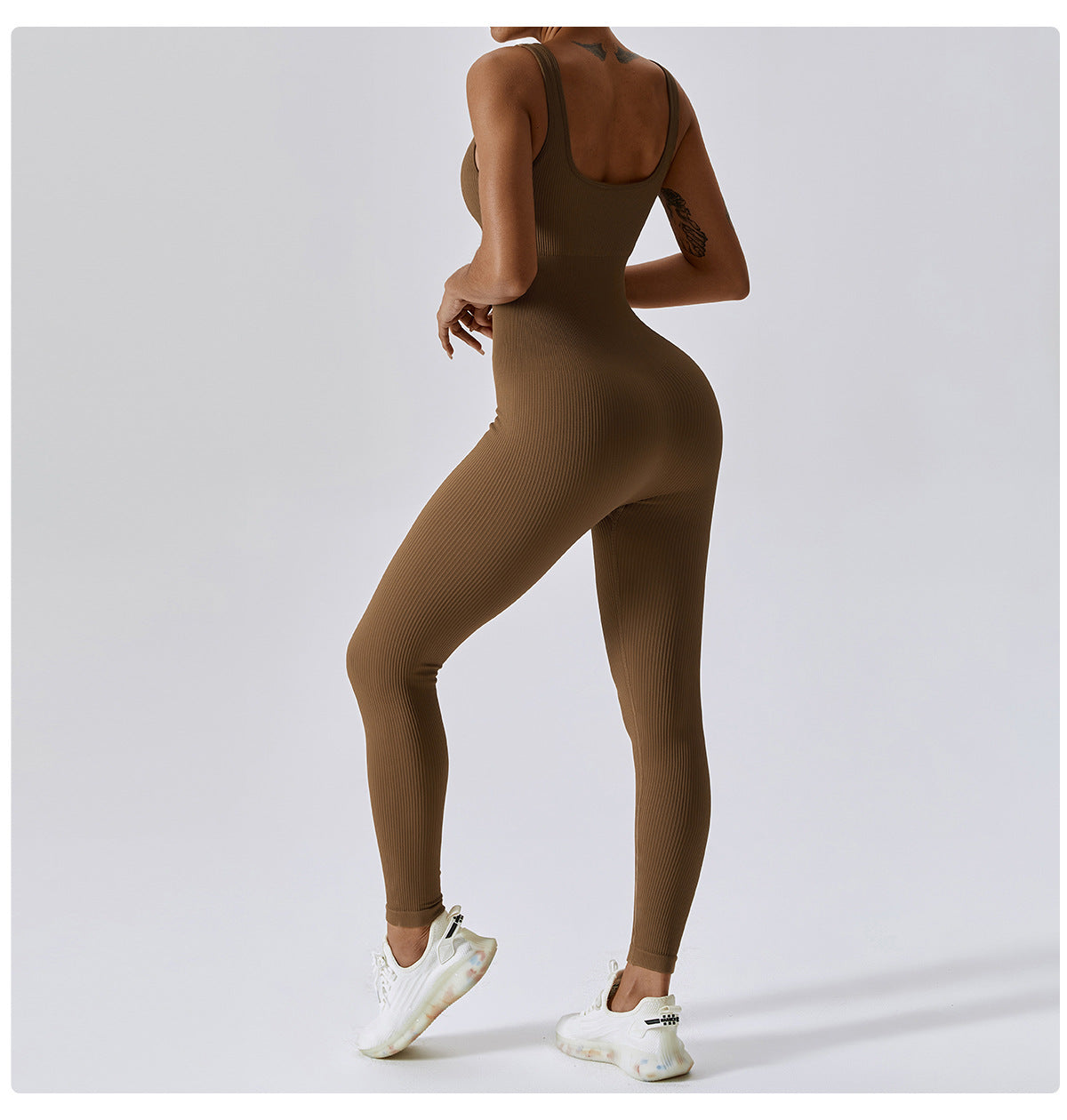 Spring Seamless One-Piece Jumpsuit