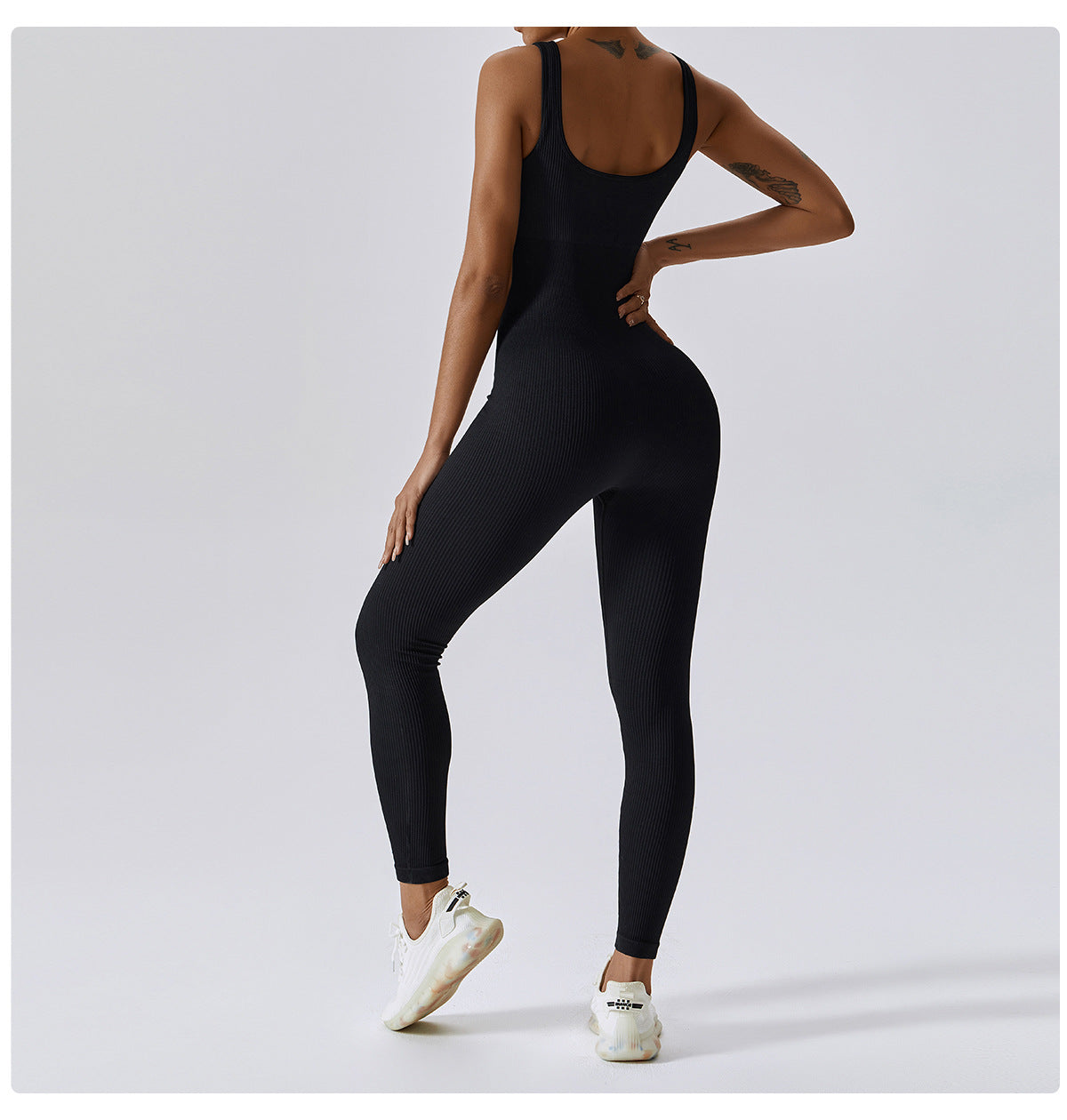 Spring Seamless One-Piece Jumpsuit