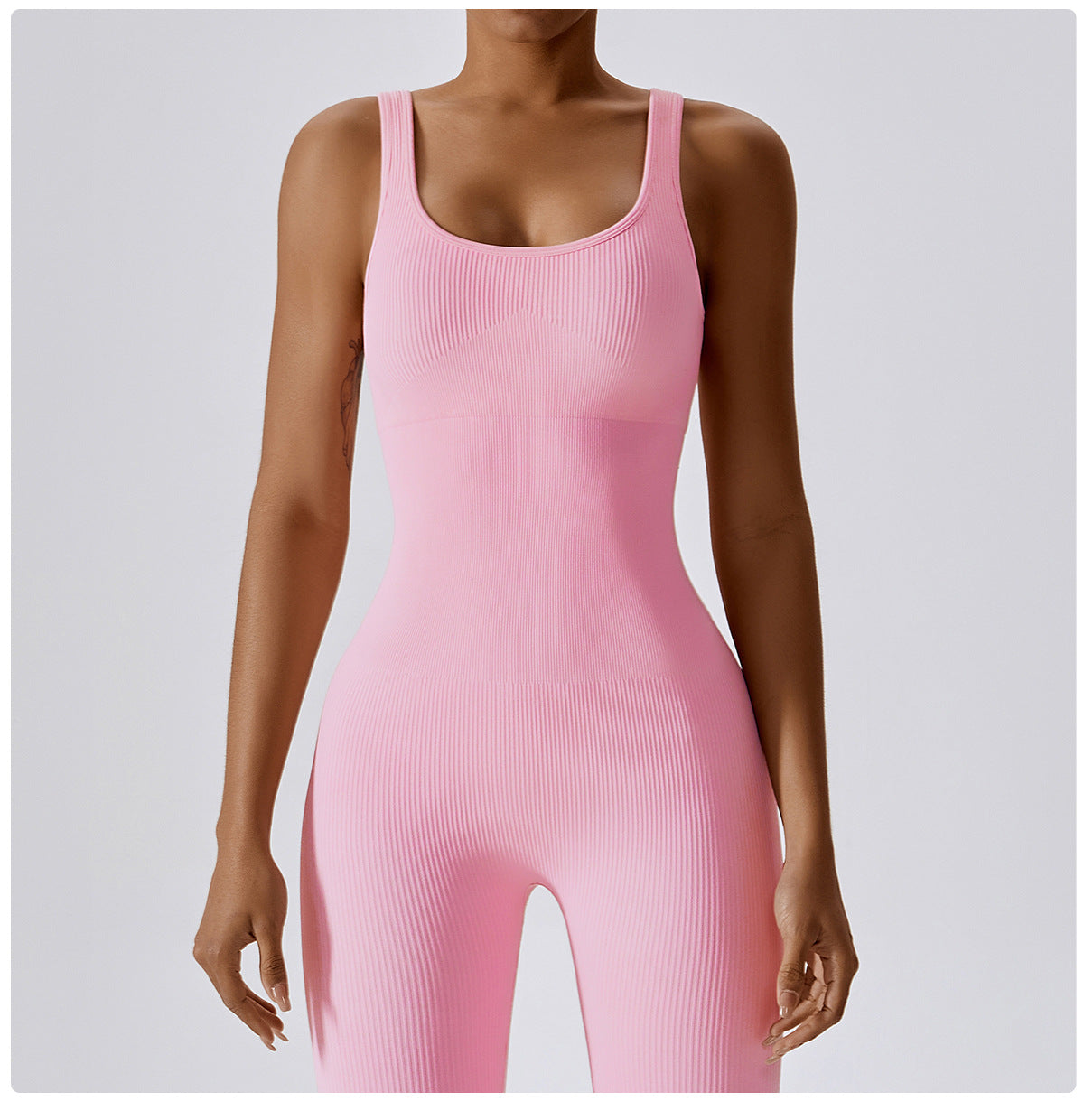 Spring Seamless One-Piece Jumpsuit