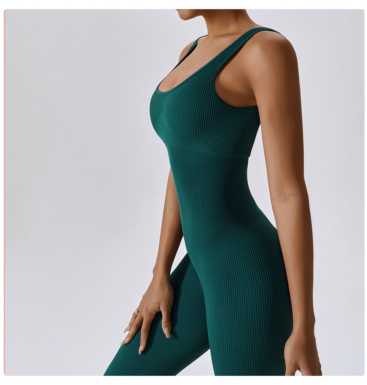 Spring Seamless One-Piece Jumpsuit