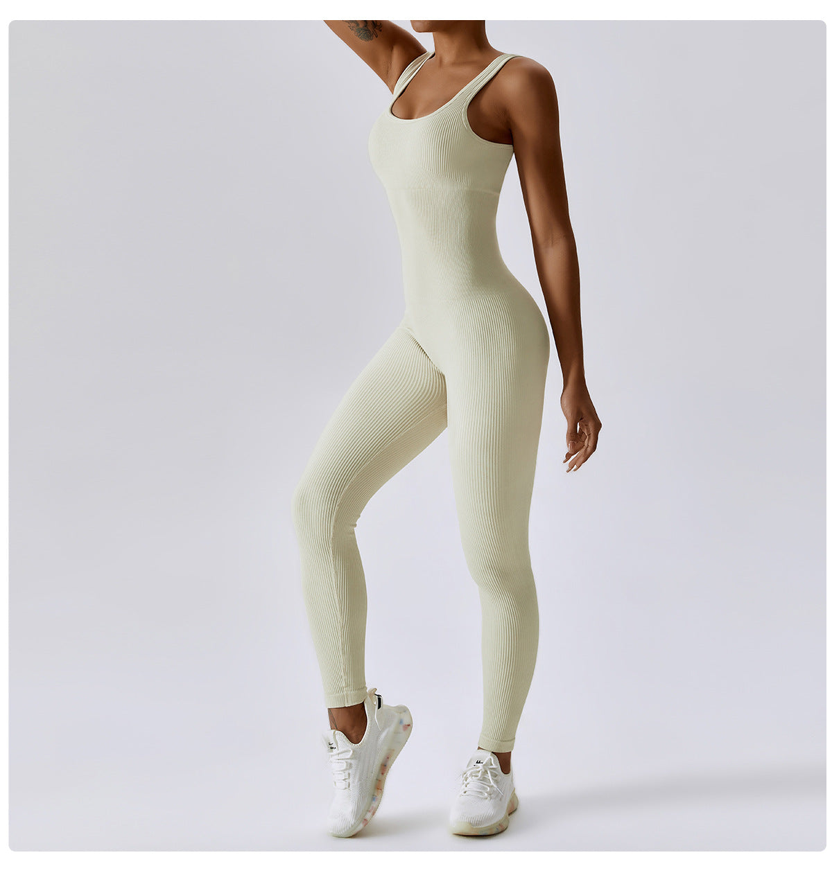 Spring Seamless One-Piece Jumpsuit