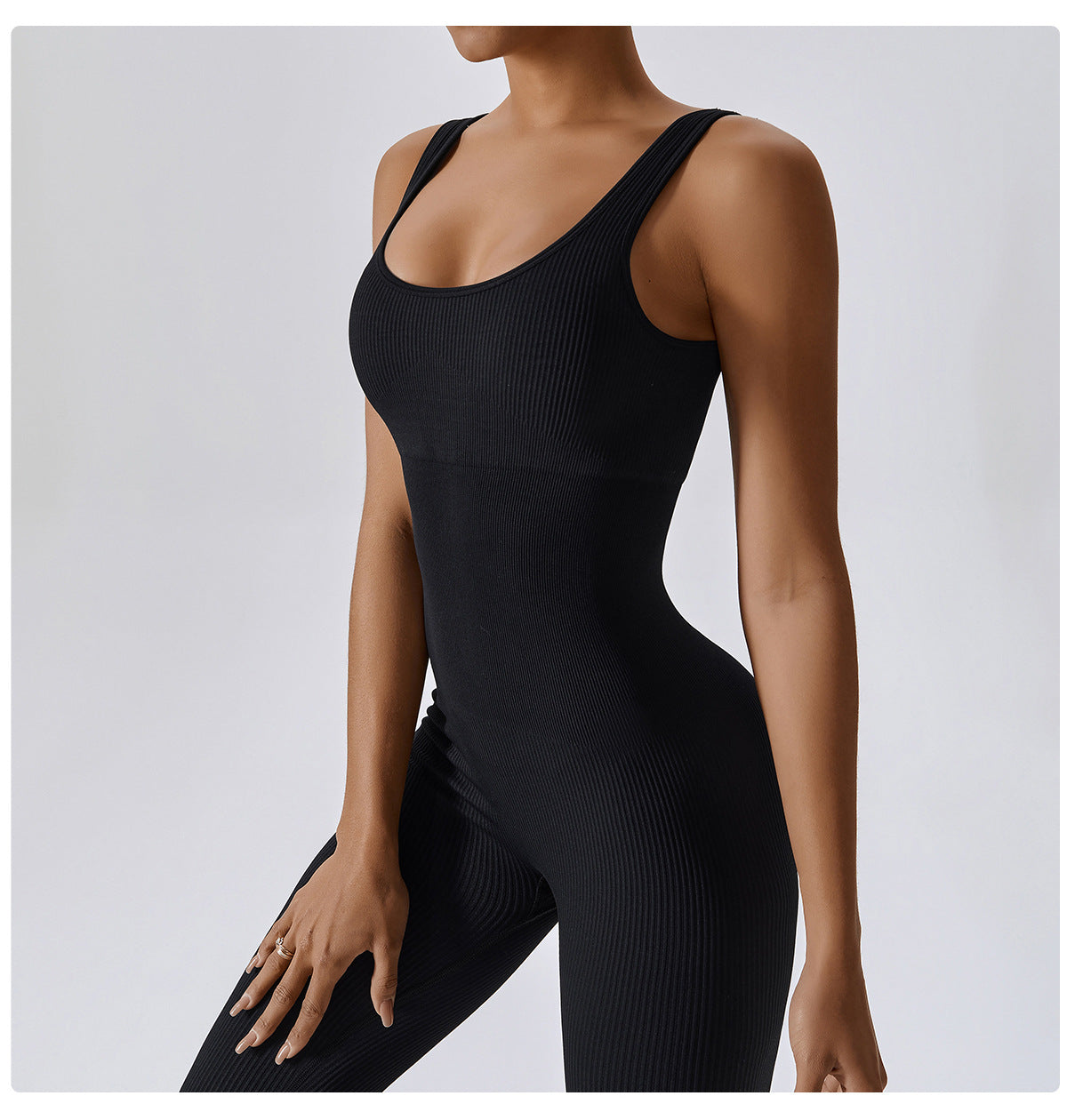 Spring Seamless One-Piece Jumpsuit