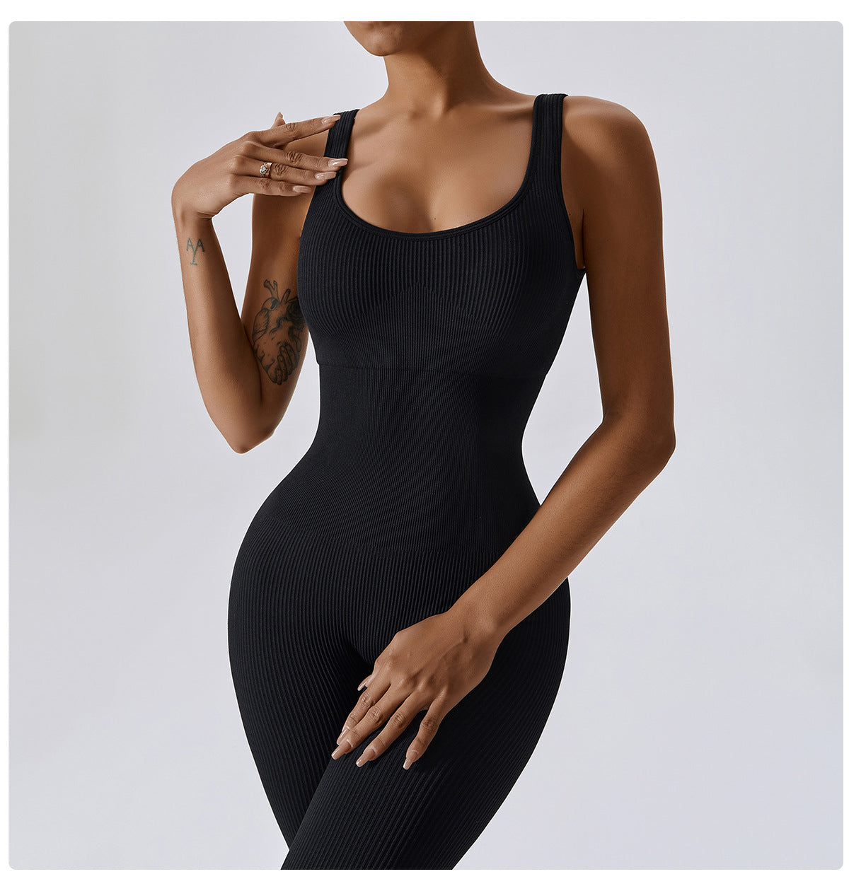 Spring Seamless One-Piece Jumpsuit