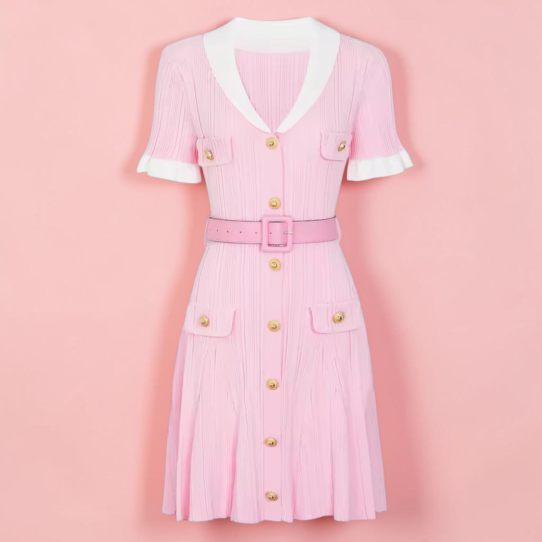 Boss Babe Elegant Knitted Summer Dress
