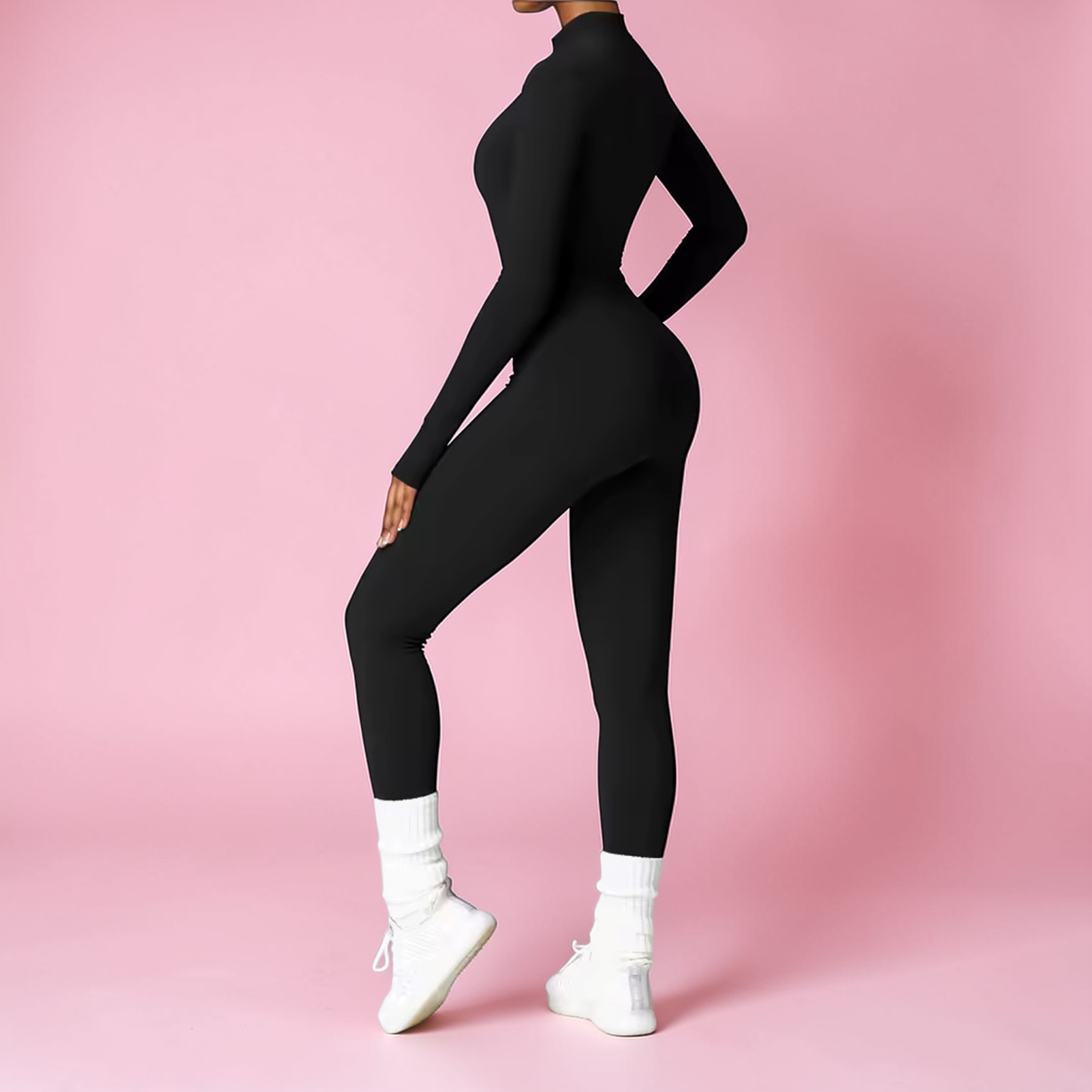 Belén Yoga Velvet Jumpsuit