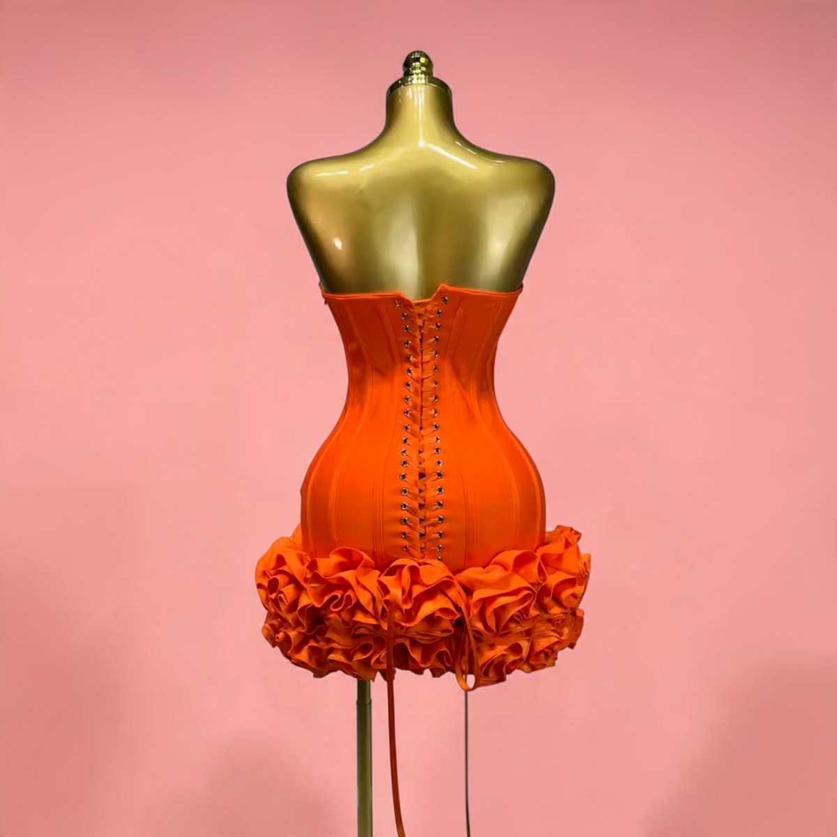 IT GIRL Strapless Floral Bodycon Mini Dress