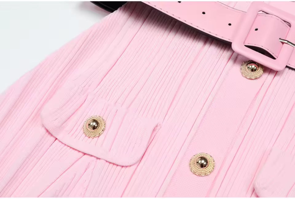 Boss Babe Elegant Knitted Summer Dress