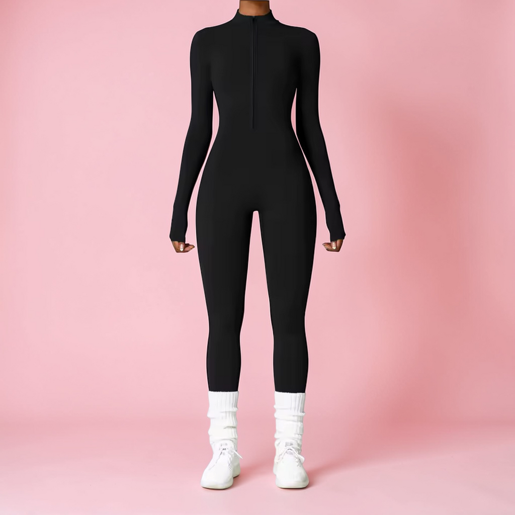 Belén Yoga Velvet Jumpsuit