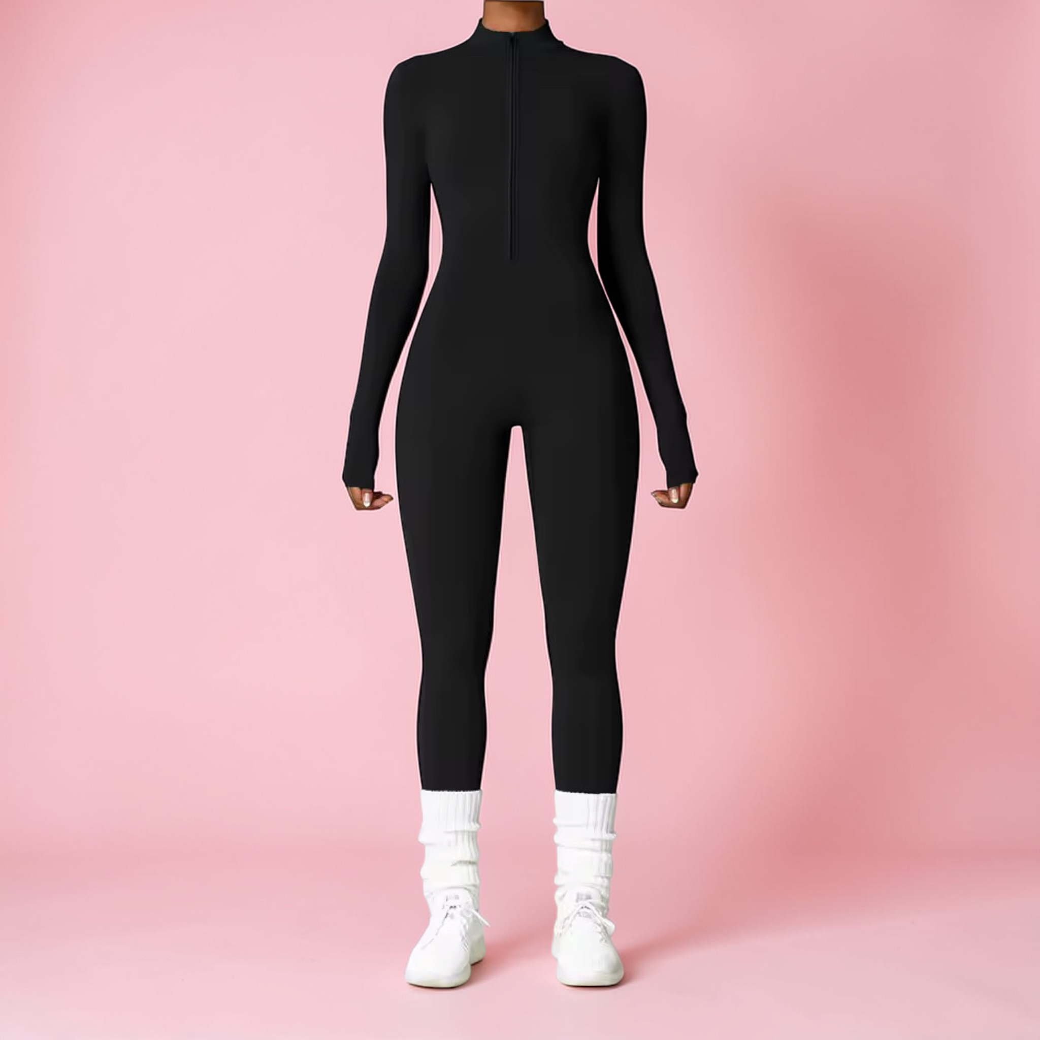 Belén Yoga Velvet Jumpsuit