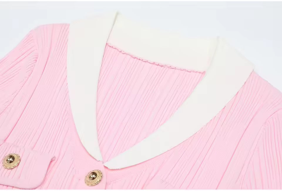 Boss Babe Elegant Knitted Summer Dress